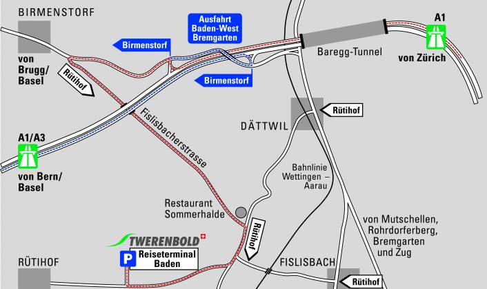 Imbach Reisen: Einstiegsorte bei Busreisen